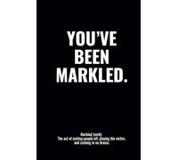 Markled: Cashing In on Drama - Blank Hardcover Notebook: A perfect journal for ensuring every scandal comes with a paycheck. 140 college-ruled pages. Dignity not included.