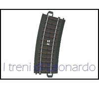 MARKLIN 24194 Binario curvo C 15° con pedale di contatto R1=360mm HO AC.