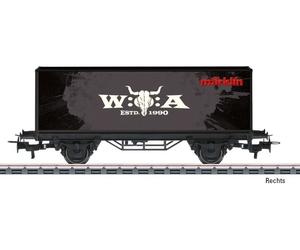 MARKLIN 44296 Scala HO Carro speciale portacontainer per il Wacken Open Air