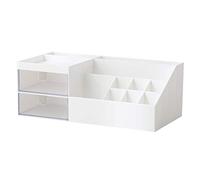 Marknor Organizer per trucchi, organizer da scrivania, organizer per cosmetici, scatola portaoggetti da scrivania, mini portaoggetti da scrivania per forniture per ufficio, bancone o comò del bagno,