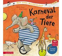 Marko Simsa Bir Karneval der Tiere (Mein erstes Musikbilderbu (Copertina rigida)