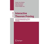 Marko Van Eekel Interactive Theorem Proving: Second International Co (Tascabile)