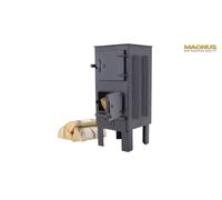 Markone Magnus Forno a Camino Firestone GT5 Nero Stufa Legna 3,6kW Esterno