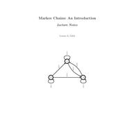 Markov Chains: An Introduction: Lecture Notes