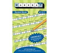 Markrah Letter-Row Puzzles Lite Random Words 3 in 1