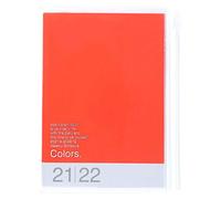 MARK'S 2021/2022 Taschenkalender A6 vertikal, COLORS // Orange