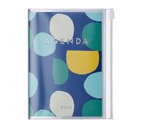 MARK'S 2024/2025 Taschenkalender A6 Vertikal, Dots // Navy