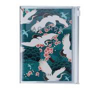 MARK'S 2025/26 Taschenkalender, A6 Japan / Birds // Green