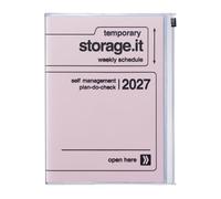 MARK'S 2026/27 Diary A5 Storage.it // Pink