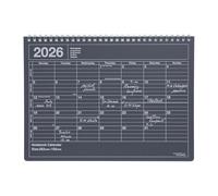 MARK'S 2026 Tischkalender, M // Black