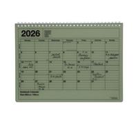 MARK'S 2026 Tischkalender, M // Khaki