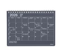 MARK'S 2026 Tischkalender, S // Black