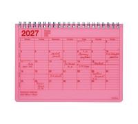 MARK'S 2027 Notebook Calendar S // Neon Pink