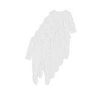 Marks & Spencer Bambino Sleepsuits 5-Pack - Unisex per Bambini e Ragazze - 100% Puro Cotone - vestibilità Regolare - Anti-Slip - con Scratch Mitts