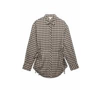 Marks & Spencer Camicia a Quadri in Puro Cotone con Coulisse in Vita