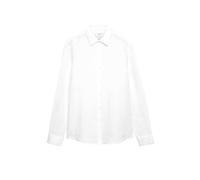 Marks & Spencer Camicia in Puro Lino Taglio Regolare (Bianca|S) Uomo Bianco s