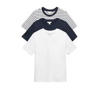 Marks & Spencer Donna 3-Pack Puro Cotone T-Shirts - Crew Scollo - Everyday Fit