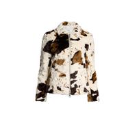 Marks & Spencer Giacca di mezza stagione crema / marrone / marrone scuro Donna Marks & Spencer 4XL crema / marrone / marrone scuro