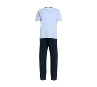 Marks & Spencer Pigiama lungo blu chiaro / nero Uomo - Abbigliamento - Intimo - Pigiami Marks & Spencer L