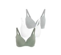 Marks & Spencer Reggiseno grigio / verde / bianco Donna Marks & Spencer 65xA