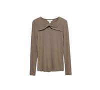 Marks & Spencer Top a Coste con Nodo sul Davanti da Donna Marrone
