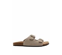 Marks & Spencer Uomo Sandali Pantofola in Pelle Scamosciata con Plantare in Sughero