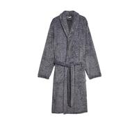 Marks & Spencer Vestaglia in pile super morbida (grigio|M) Uomo Grigio