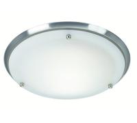 Markslöjd Åre plafoniera 1x60 W bianco-acciaio 102527