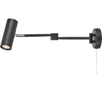 Markslöjd Arlo lampada da parete 1x4.9 W nero 109181