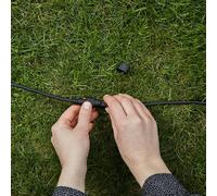 Markslöjd Cavo prolunga Garden 24, nero, lunghezza 2 m Markslöjd