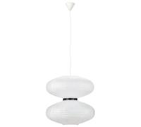 Markslöjd Dual lampada sospesa 2x15 W bianco-nero 108215