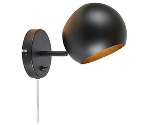 Markslöjd Edgar lampada da parete 1x40 W nero 108753