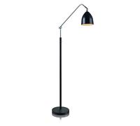 Markslöjd Fredrikshamn lampada da terra 1x40 W nero 105023