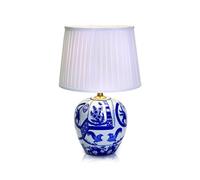 Markslöjd Göteborg lampada da tavolo 1x60 W bianco-blu 105000
