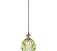 Markslöjd Gota lampada sospesa 1x40 W ottone-verde 109138