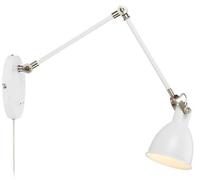 Markslöjd House lampada da parete 1x40 W bianco 108249