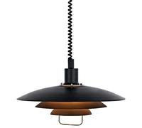 Markslöjd Kirkenes lampada sospesa 1x60 W nero 104540