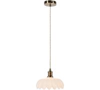 Markslöjd Kurage lampada sospesa 1x40 W bianco-ottone 108857