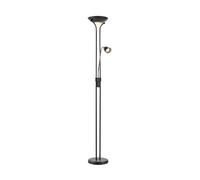 Markslöjd Lampada a LED da pavimento Modu, nera, lampada da lettura, altezza 180 cm, Markslöjd