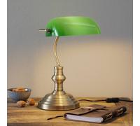 Markslöjd Lampada da tavolo Bankers verde, 42 cm Markslöjd