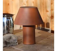 Markslöjd Lampada da tavolo solare a LED Vivo, marrone, IP44, altezza 30 cm, dimmerabile Markslöjd