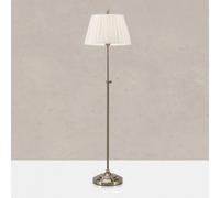 Markslöjd Lampada da terra Oxford, color ottone, altezza 155 cm, metallo/tessuto Markslöjd