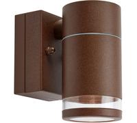 Markslöjd Luno lampada da parete per esterni 1x4.9 W marrone 109102