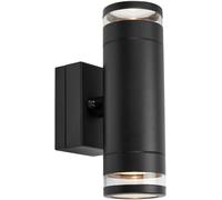 Markslöjd Luno lampada da parete per esterni 2x4.9 W nero 109104