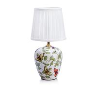 Markslöjd Mansion lampada da tavolo 1x40 W bianco-motivo 107039