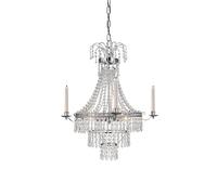 Markslöjd Marielund lampada sospesa 3x40 W cromo-trasparente 105156