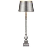 Markslöjd Metallo lampada da tavolo 1x40 W argento 108775