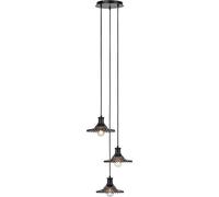 Markslöjd Novia lampada sospesa 3x40 W nero-fumé 108853