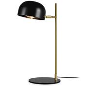 Markslöjd Pose lampada da scrivania 1x25 W nero-ottone 107938