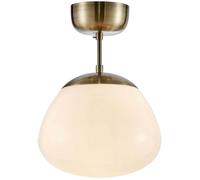 Markslöjd Rise lampada da soffitto 1x40 W bianco-ottone 108544